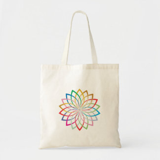 Bloemrijke Mandala Tote Bag