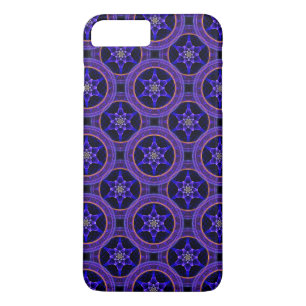 Bloemrijke moderne boho elegante abstracte patroon iPhone 8 plus / 7 plus hoesje