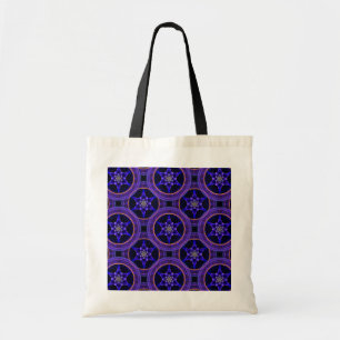 Bloemrijke moderne boho elegante abstracte patroon tote bag