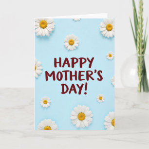 Bloemrijke Moederdag Wenskaart Kaart