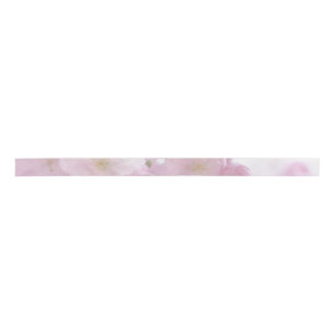 Bloemrijke Roos Elegant Modern Eenvoudig Roze Lint