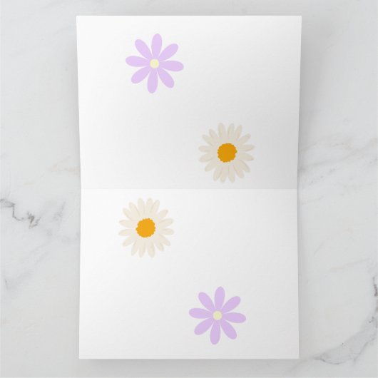 Bloemrijke Super Moeder Kaart (Binnen)