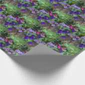 bloemrijke tuin cadeaupapier (Hoek)