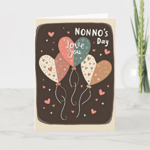 Bloemrijke Vaderdag Ballonnen Nonnos Kaart