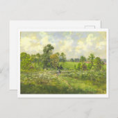 Bloemrijke weide schilderij briefkaart (Voorkant / Achterkant)