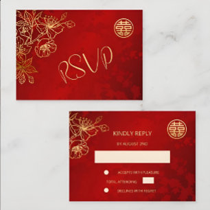 Bloemrood RSVP Chinese bruiloft