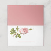 Bloemroze Rose Bloem Wedding Party Rozen (Buitenkant ongevouwen)