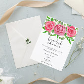 Bloemrozen Bruiloftborrel Kaart
