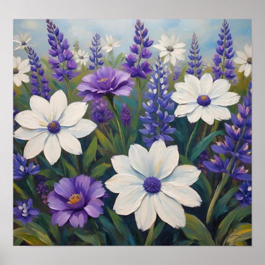 Bloemscènes Poster (Voorkant)