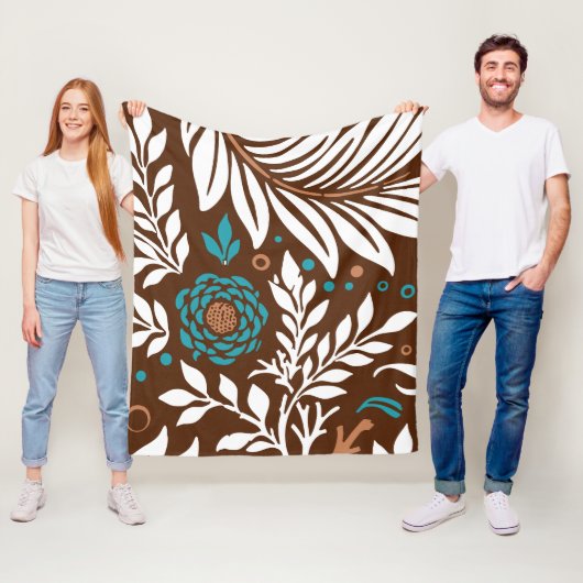 Bloemschikken 23 fleece deken (In situ)