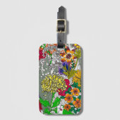 Bloemschikken Bagagelabel (Voorkant (verticaal))