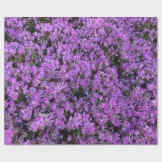 Bloemschikking in Paars Cadeaupapier