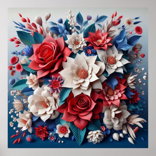 Bloemschikking Poster (Voorkant)