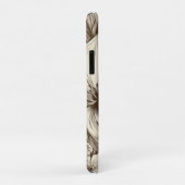  bloemsepiapatroon (3) Case-Mate iPhone case (Achterkant/rechts)