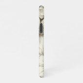  bloemsepiapatroon (6) iPhone hoesje (Rechterkant)