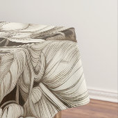  bloemsepiapatroon (9) tafelkleed (Voorbeeld)