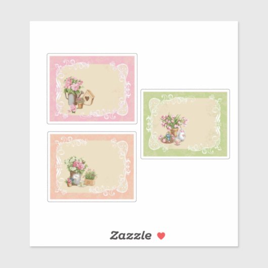 Bloemset Sticker (Vel)