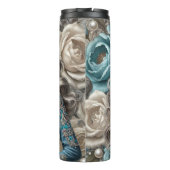 Bloemskelet Cowgirl Chic Thermosbeker (Achterkant)