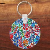 Bloemsleutelhanger Sleutelhanger (Voorkant)