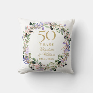 Bloemslinger van lavendel ter gelegenheid van 50-j kussen
