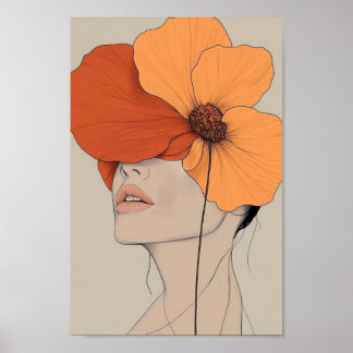 Bloemsluier Poster