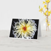 bloemspil kaart (Gele Bloem)