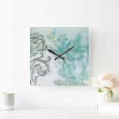 Bloemspuit II Vierkante Klok (Huis)