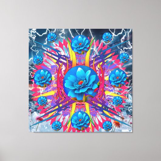 bloemster canvas afdruk (Voorkant)