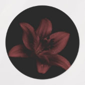 bloemstickers labels (Design 1)