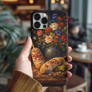 Bloemstuk Elote Stilleven Monogram iPhone 15 Pro Max Hoesje