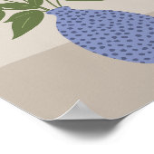 bloemstuk in vaas poster (Hoek)