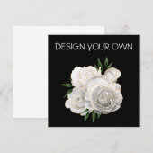 Bloemstuk Ontwerp Je Eigen Uitnodiging (Voorkant / Achterkant)