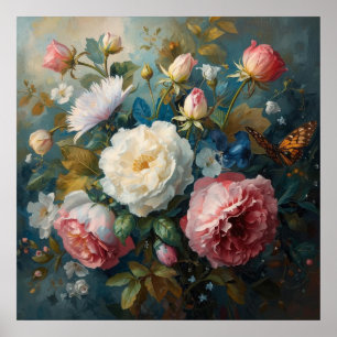 Bloemstuk overvloed  poster