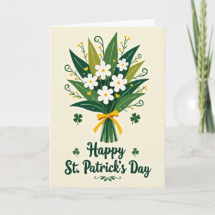 Bloemstuk St. Patrick's Day Kaart