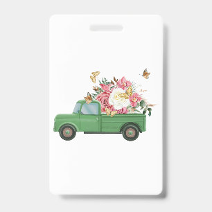 Bloemsublimatieontwerpen Badge