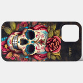 Bloemsuiker schedel Quinceanera Verjaardag Case-Mate iPhone Case (Achterkant (horizontaal))