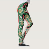 Bloemtuin Abstract  Chinees Leggings (Rechts)
