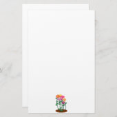 Bloemtuin Briefpapier (Voorkant / Achterkant)