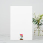 Bloemtuin Briefpapier (Staand voorkant)