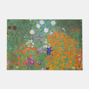 Bloemtuin (door Gustav Klimt) Deurmat
