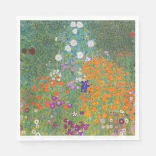Bloemtuin (door Gustav Klimt) Servet
