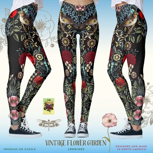  bloemtuin leggings