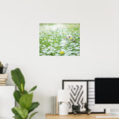 Bloemtuin Poster (Thuiskantoor)