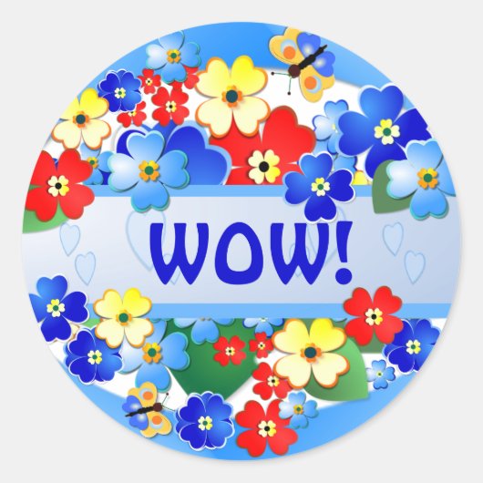 Bloemtuin ~ Sticker # 4 (Voorkant)