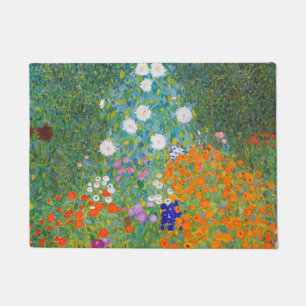 Bloemtuin van Gustav Klimt Deurmat