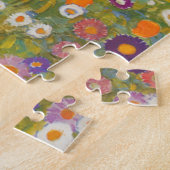 Bloemtuin van Gustav Klimt Legpuzzel (Zijkant)