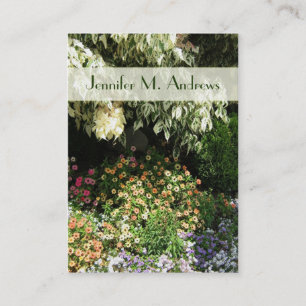 bloemtuin visitekaartje