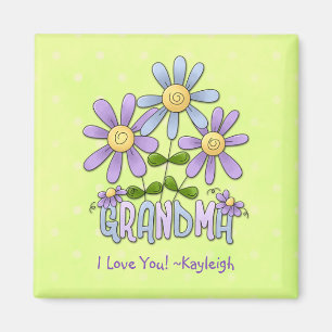 Bloemtuinboer Grandma Magnet Magneet