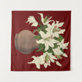 Bloemvaas Wandkleed (Voorkant (horizontaal))