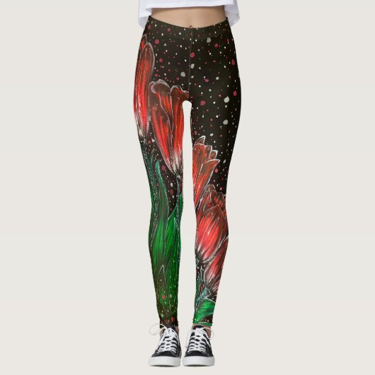 Bloemvaten Leggings (Voorkant)